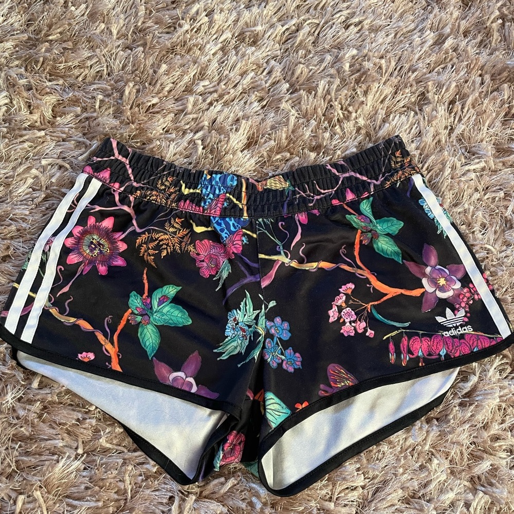 Farm Rio x Adidas Shorts